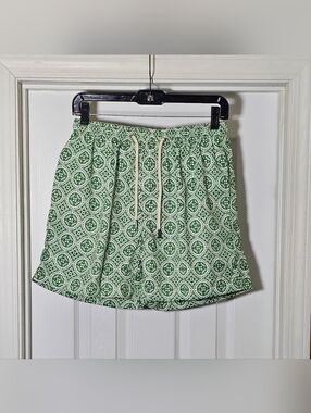 Peninsula Swimwear Men’s Swim Shorts  Trunks Green Montechristo Size Large Italy